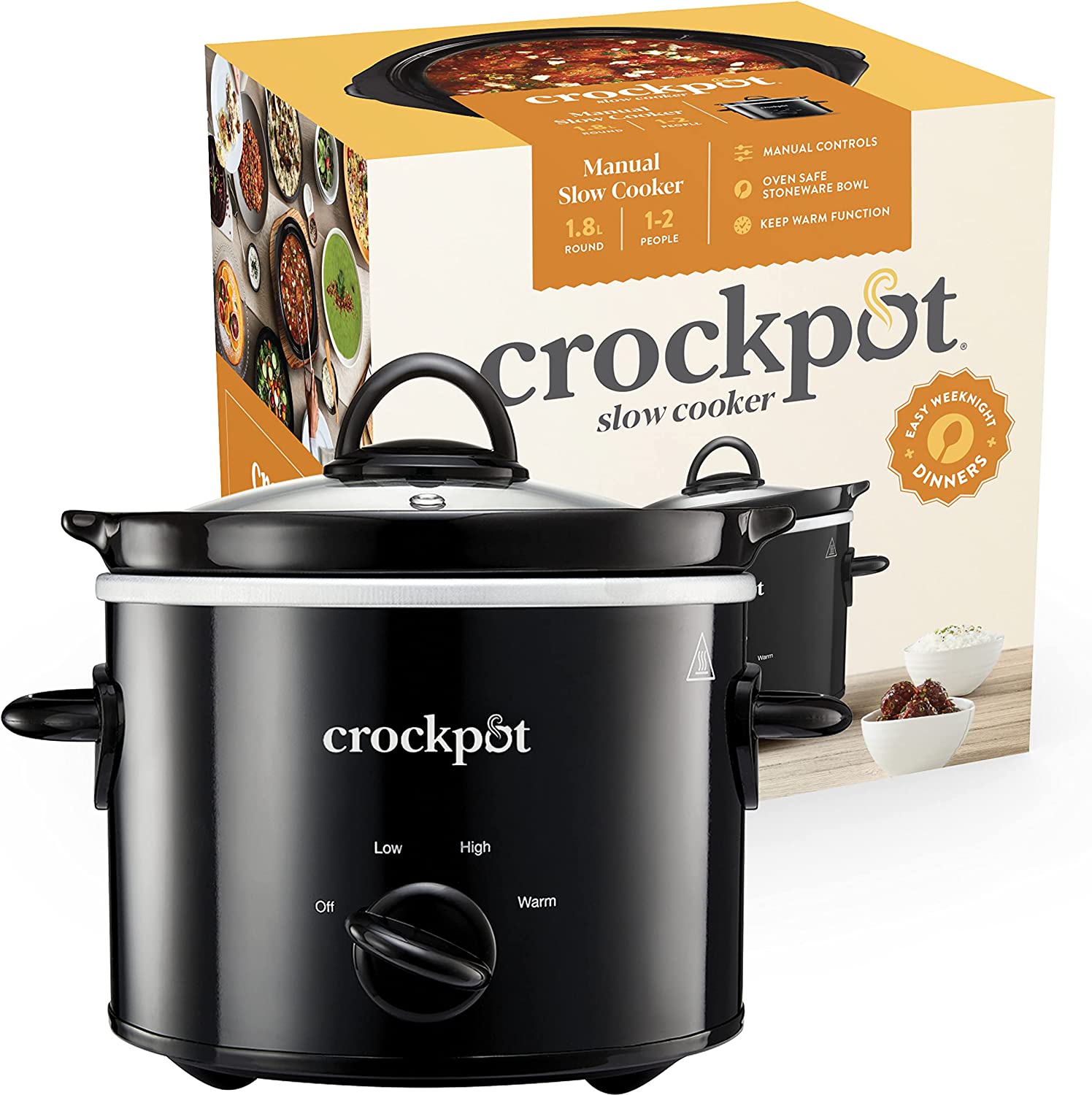 The Crockpot 1.8l Slow Cooker